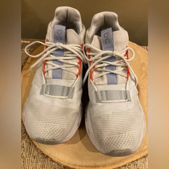 On Running Cloudnova Women's Running Shoes White / Glacier Sz-7.5 - Picture 7 of 13